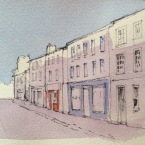 Berwick upon tweed street scene