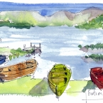 boats on grasmere