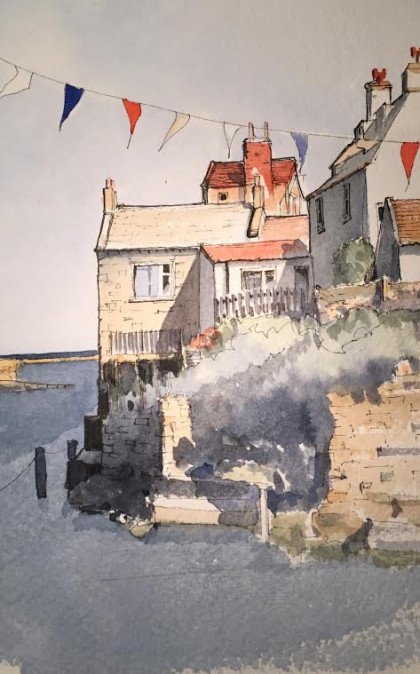 Staithes & bunting demo piece cropped